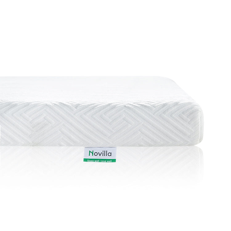 Novilla Mattress Topper , Dual Layer Memory Foam Mattress Topper Enhance Cooling, Supportive & Pressure Relieving, with Washable Bamboo Cover