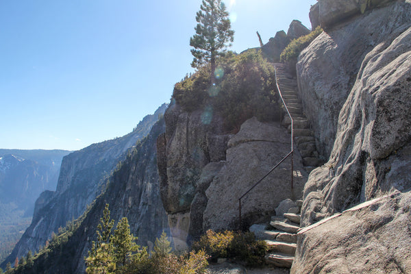 The Last Stretch of the Upper Yosemite Falls