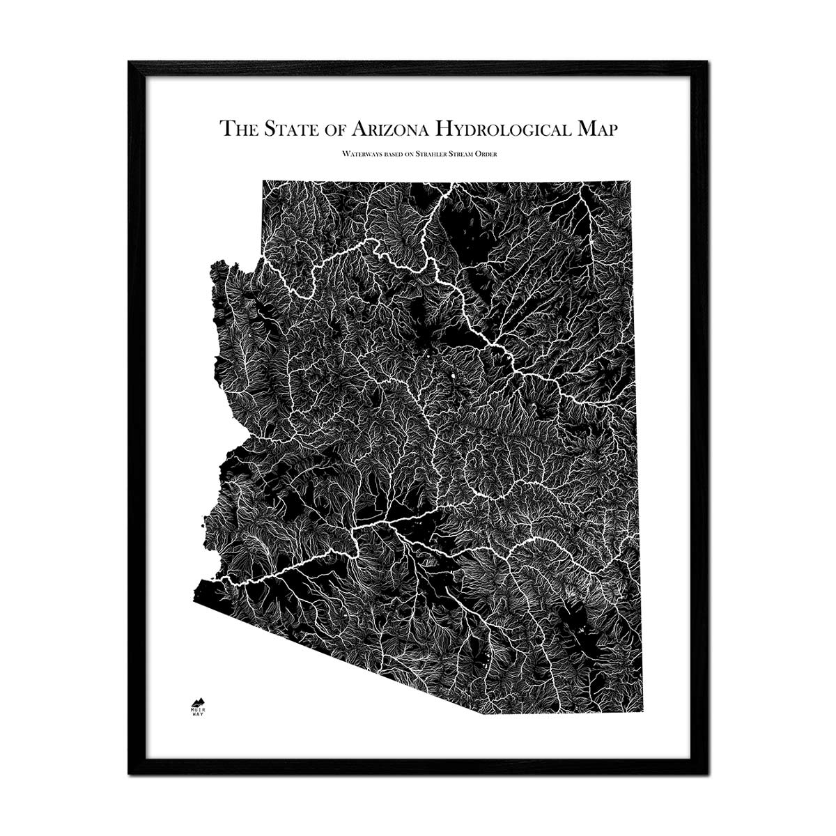 Arizona Hydrology Map