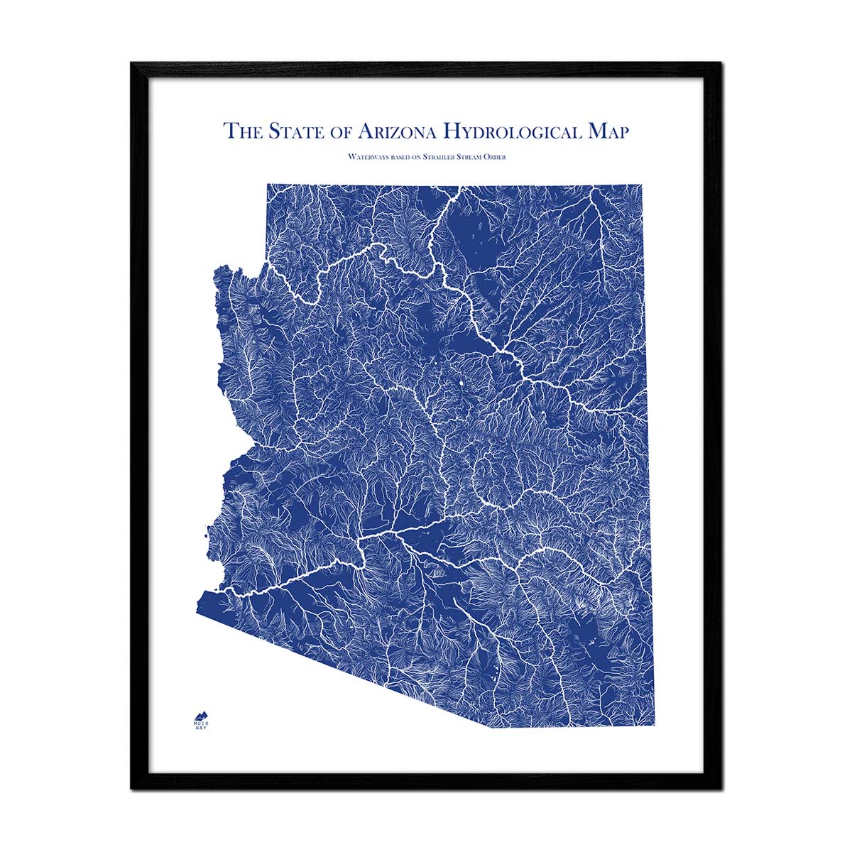 Arizona Hydrological Map