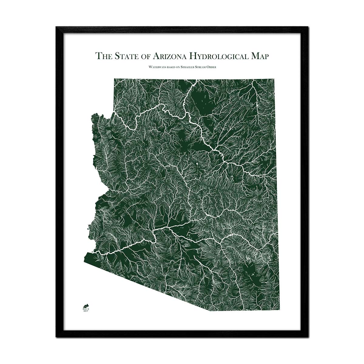 Arizona Rivers Map