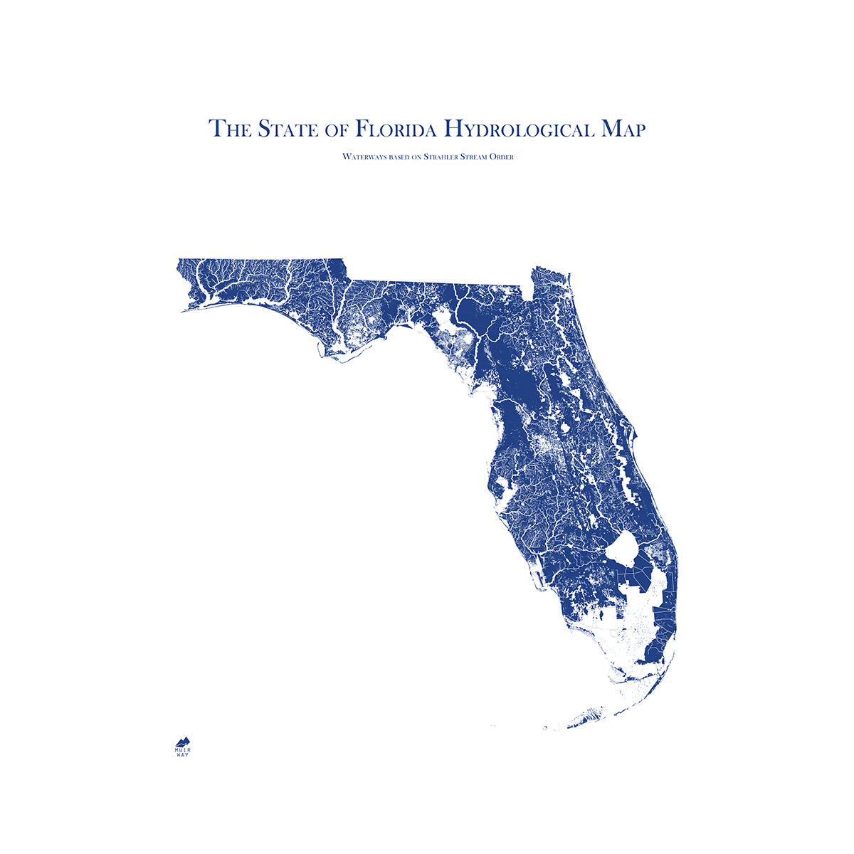 Florida Hydrological Map