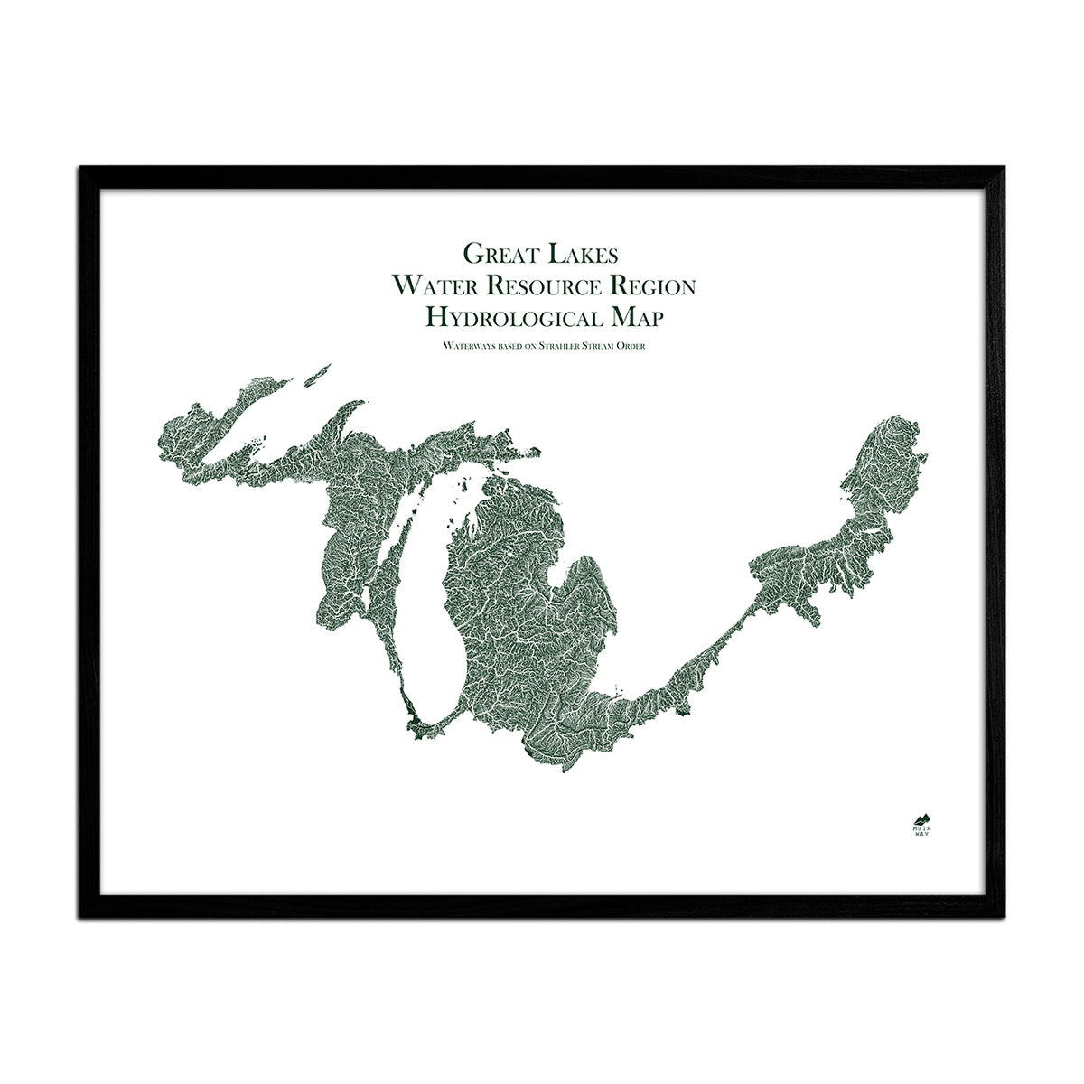 Great Lakes Regional Rivers Map