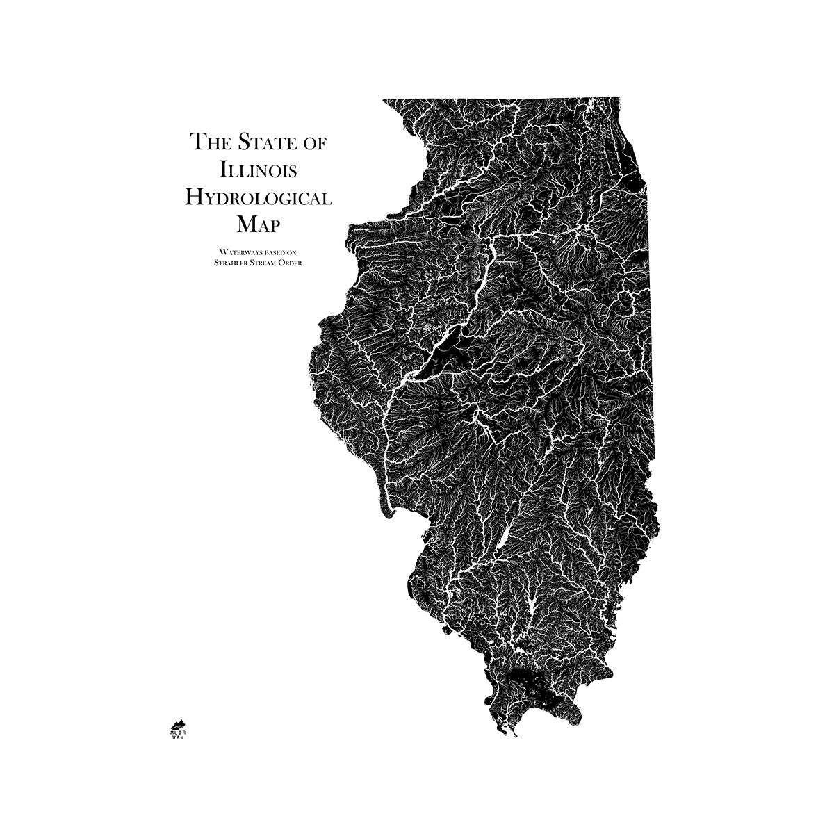 Illinois Hydrology Map