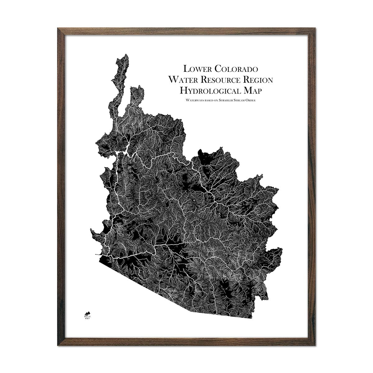 Lower Colorado Regional Hydrological Map