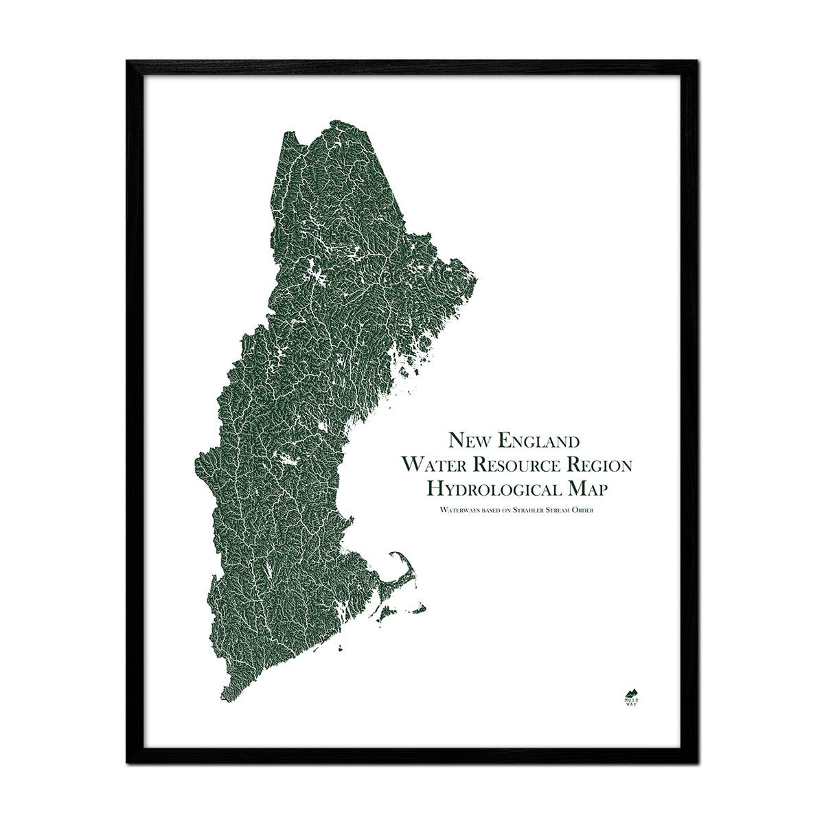 New England Regional Rivers Map