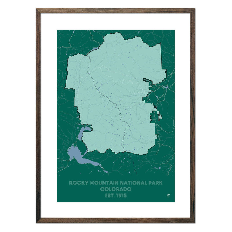 rocky mountain national park map