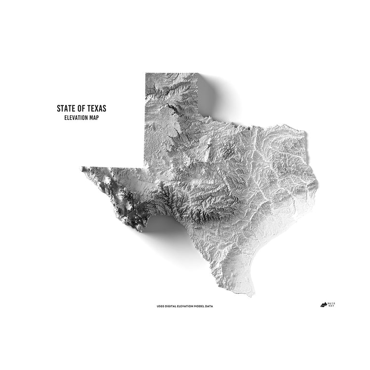 texas elevations