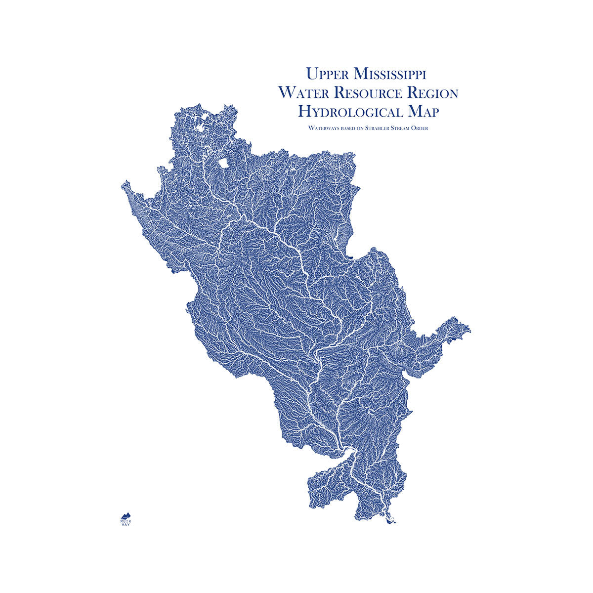 Upper Mississippi Regional Hydrology Map