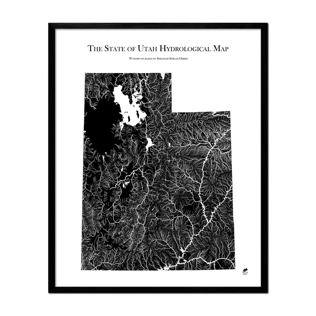 Utah Hydrological Map