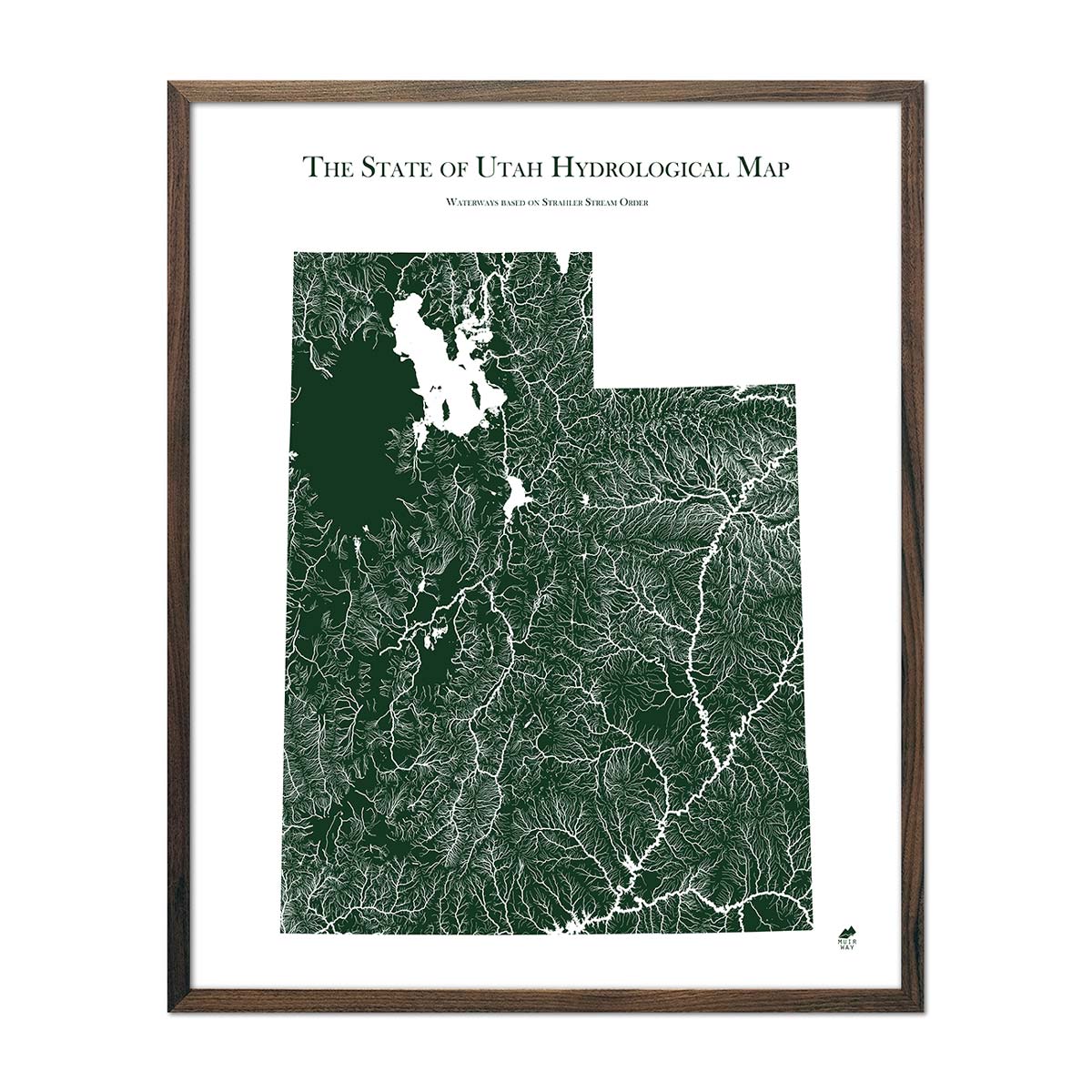 Utah Rivers Map