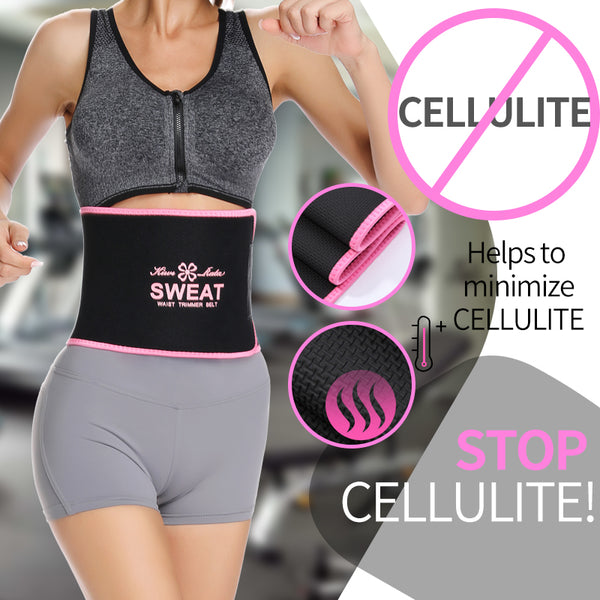 Waist Trimmer Sweat Belt – Curve Sculpting