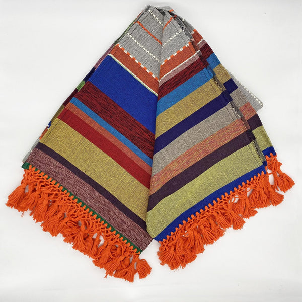 Hand-loomed Blankets - Multicolor