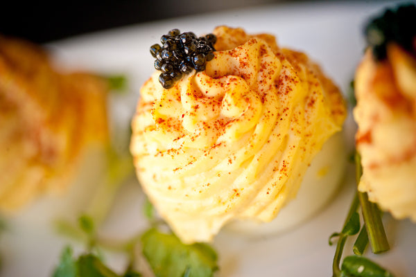 Scrambled Eggs — Fried Chicken & Caviar