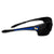 Pittsburgh Panthers Black Sports Elite Style Sunglasses with Logo on the Corners 