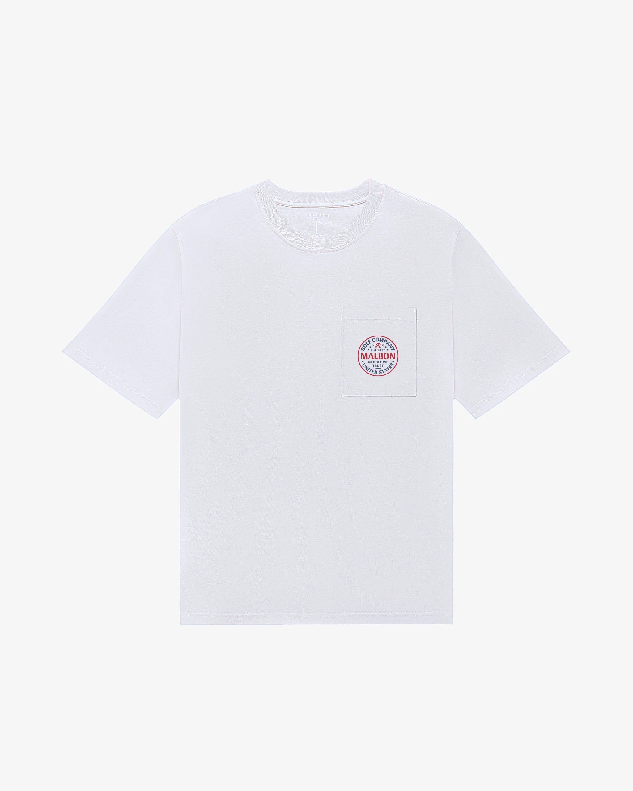 Eagle Buckets Pocket Tee - White