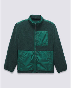 MTE Navigate Highpile Jacket - Green - The Waiting Room 