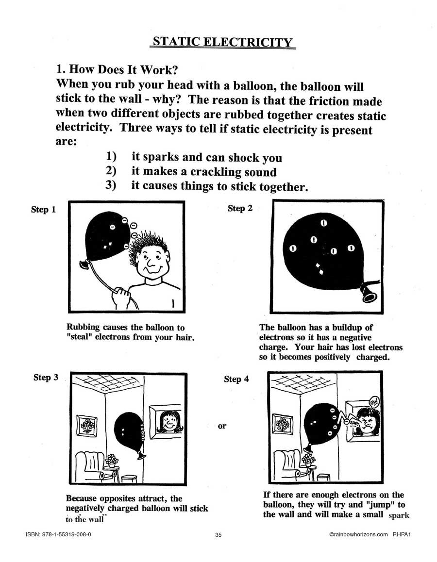 static electricity homework