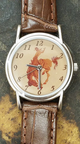 Old West Bronc Watch