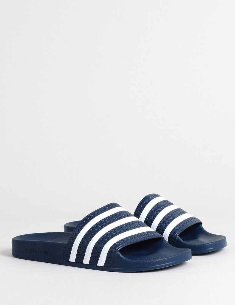 adidas adilette slides navy