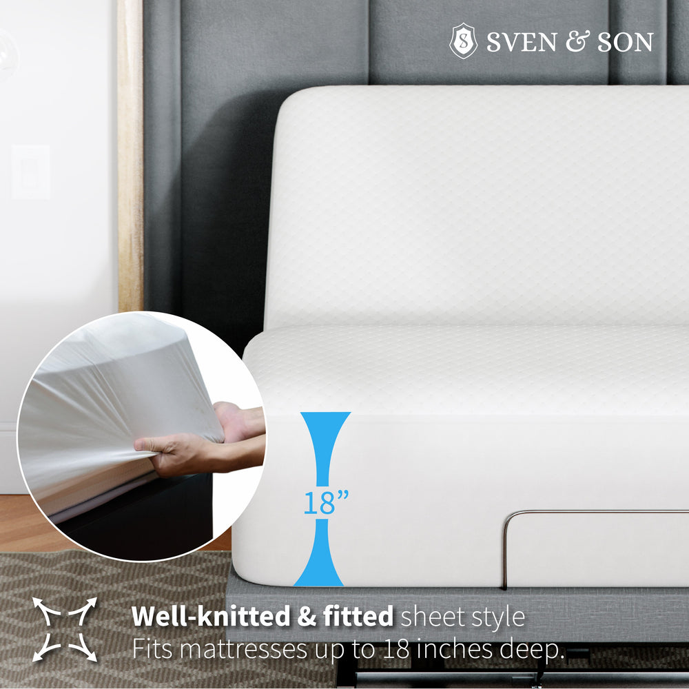 Premium Dimpled Stretch Knit Mattress Protector – Sven & Son