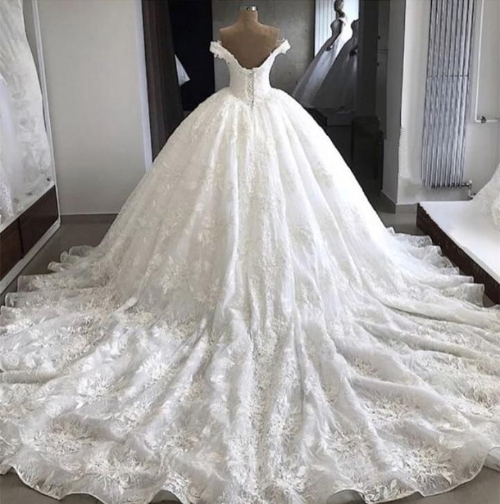Amazing Off Shoulder Sweetheart Lace Long Ball Gown Wedding Dresses 20 ...