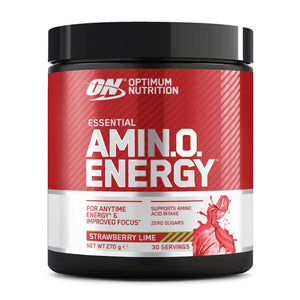 Essential Amino Energy [270g] Stimulant Based Amino Optimum Nutrition Strawberry Lime 