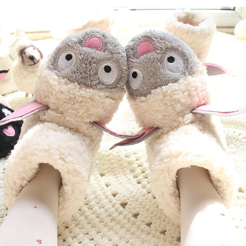 goat slippers