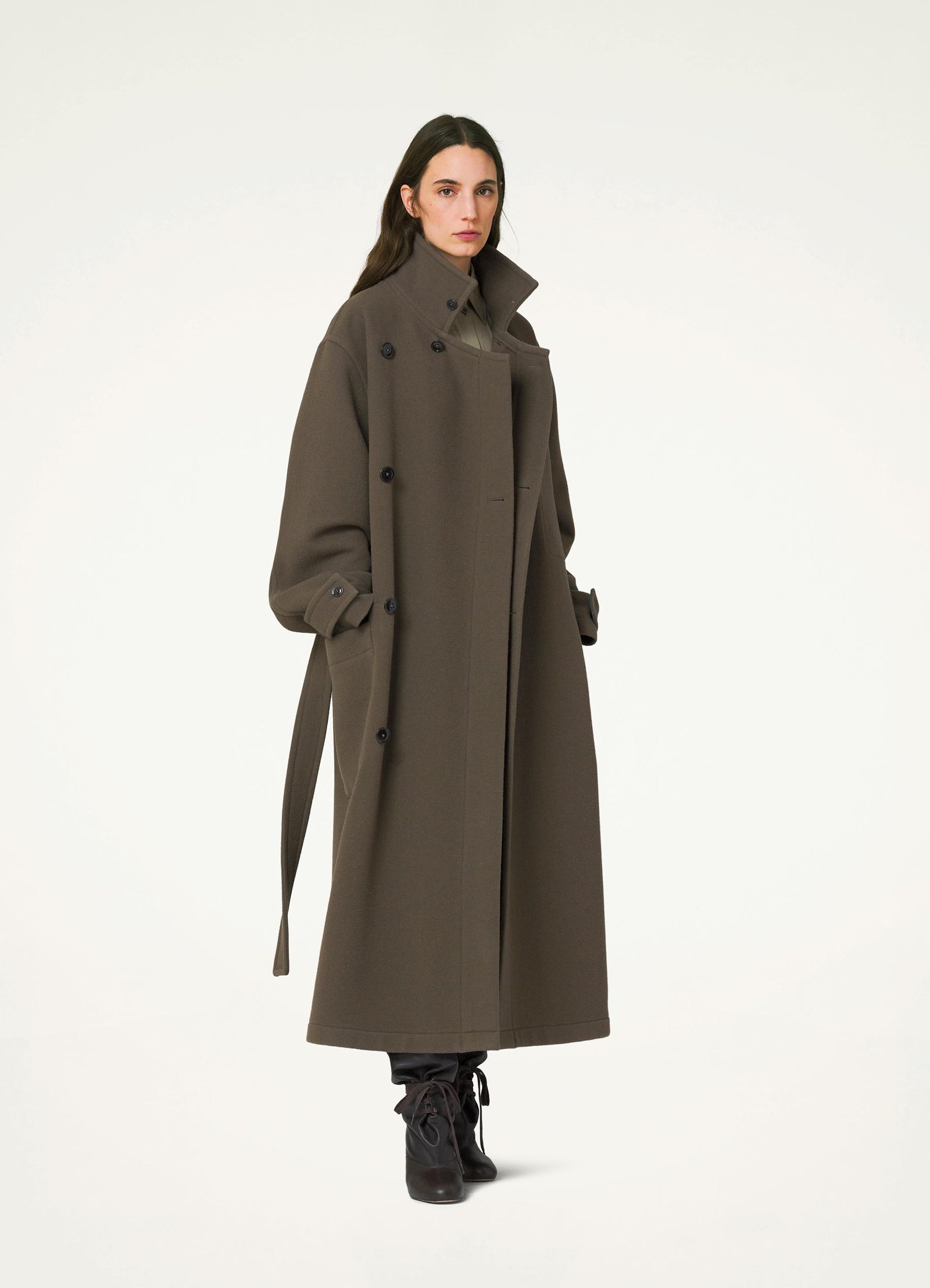 Hooded Wrap Coat - Women - Ready-to-Wear