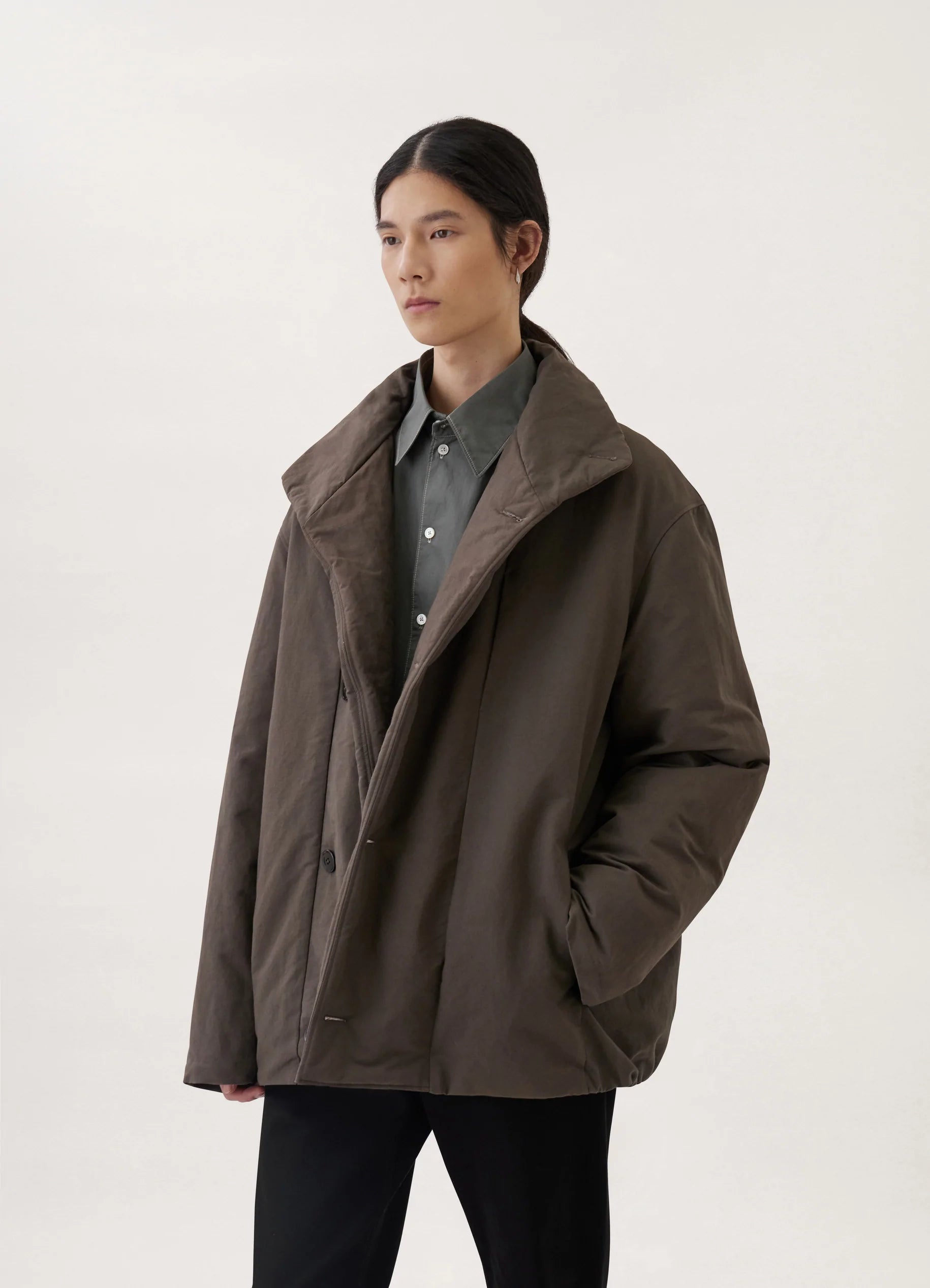 送料無料・名入れ彫刻 新品 22AW LEMAIRE PUFFER JACKET 50 - 通販