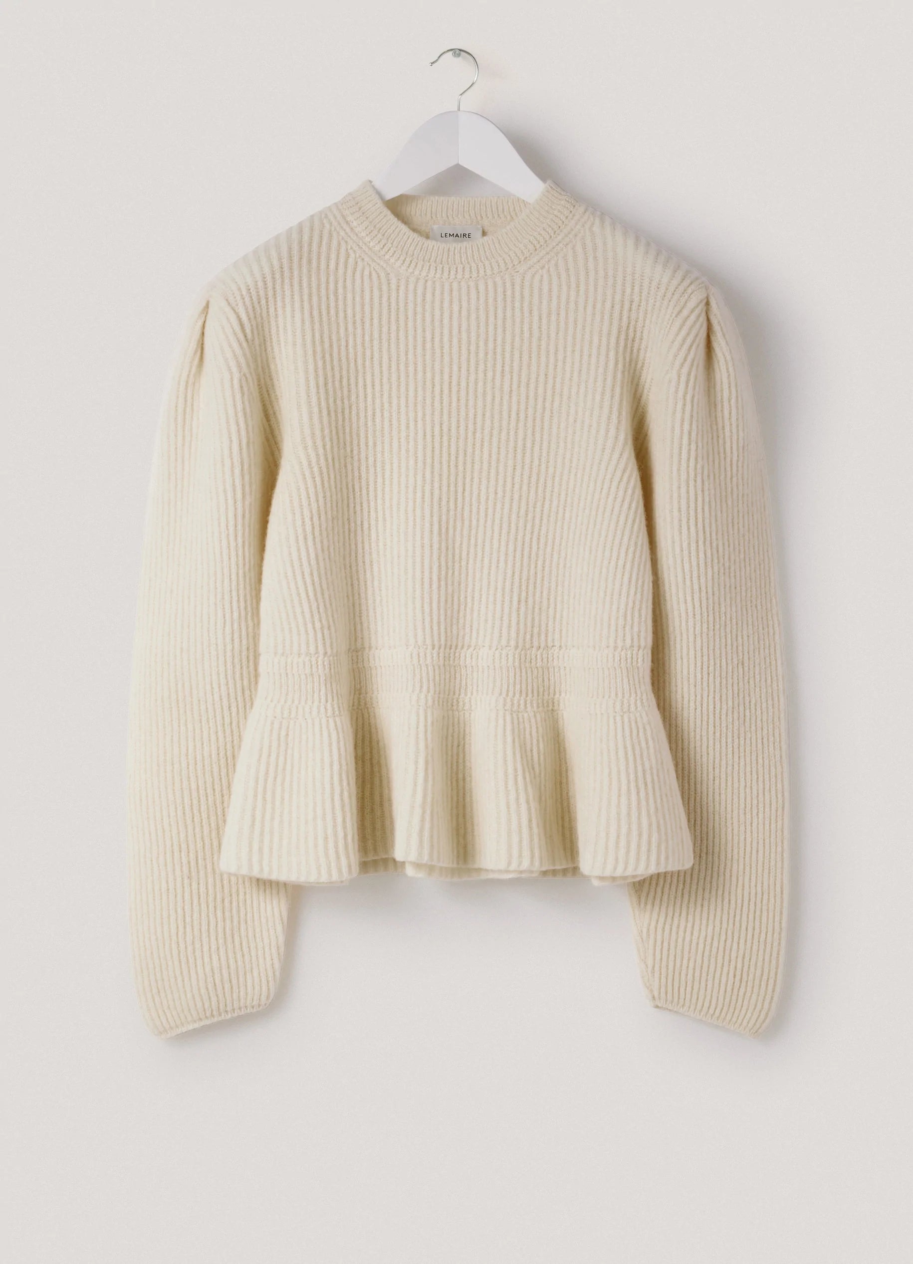 LEMAIRE CURVED SLEEVE SWEATER-