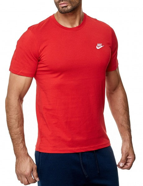 T-SHIRT CREW NECK MENS RED 