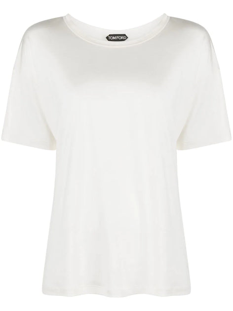 TOM FORD - short-sleeve silk T-shirt – NORTH42