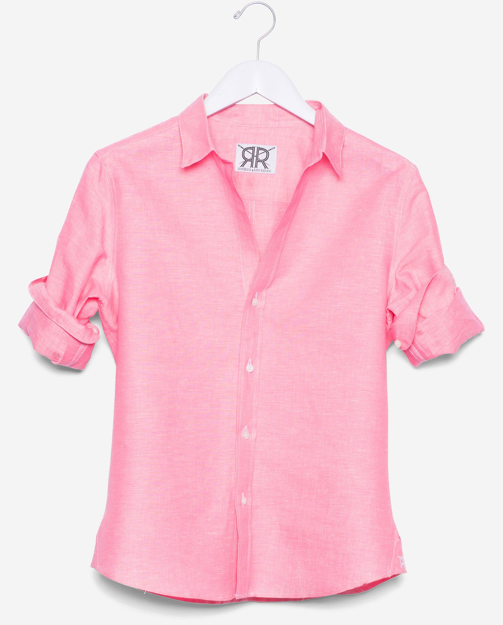 pink dress shirt womens