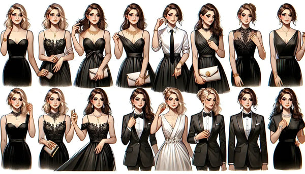 What should I think about when choosing a gown for my next black tie event?