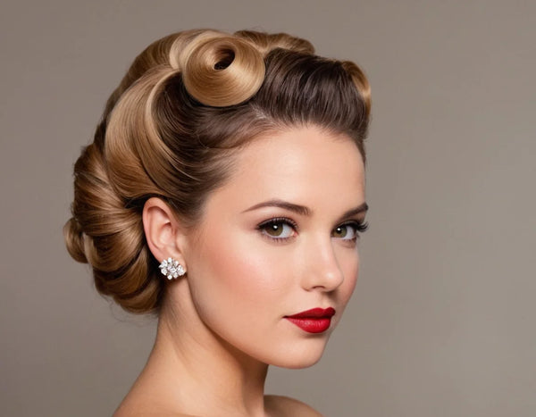 Hairstyles for a retro look