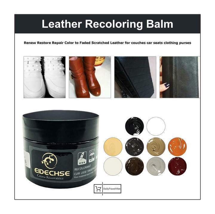 Leather Recoloring Balm Easy And Enjoyable To Use 50 Off Today