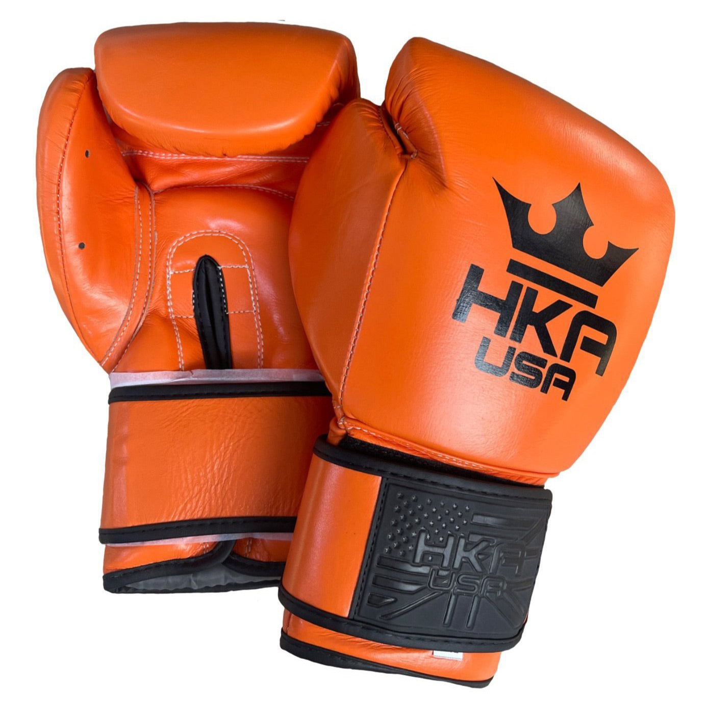 orange boxing gloves