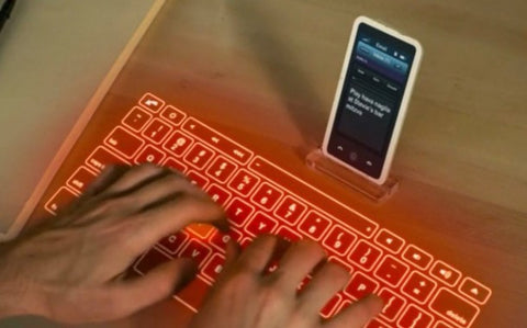 iPhone Projected Keyboard Concept
