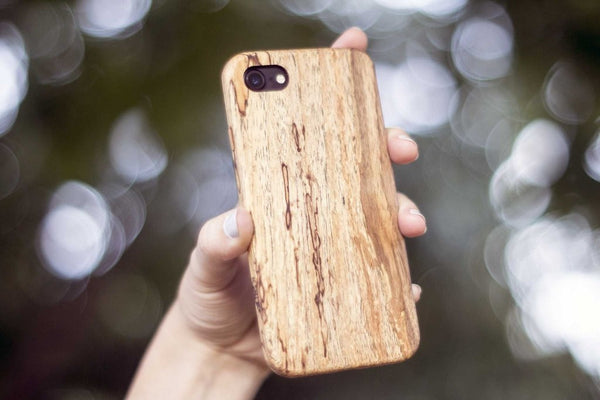 Spalted Walnut Wood iPhone case for iPhone 8 iPhone 7 iPhone 7 Plus iPhone 6 iPhone 6 Plus
