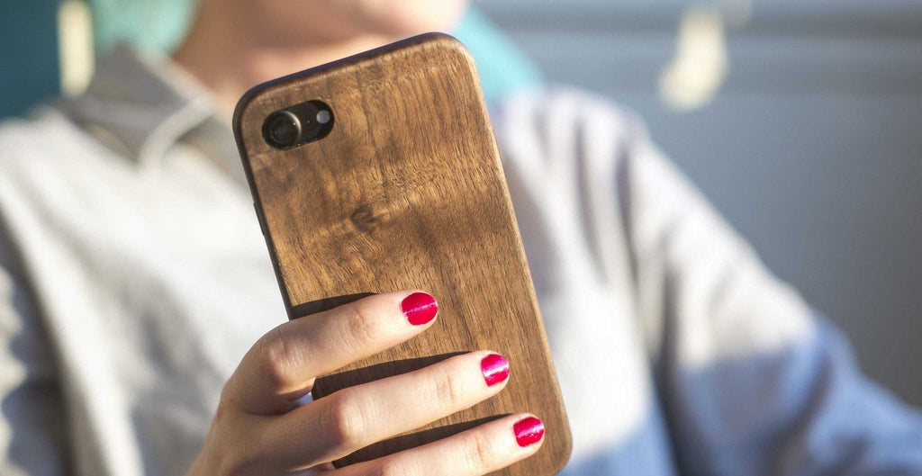 Walnut Wood Case for iPhone 7