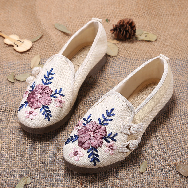 embroidered shoes