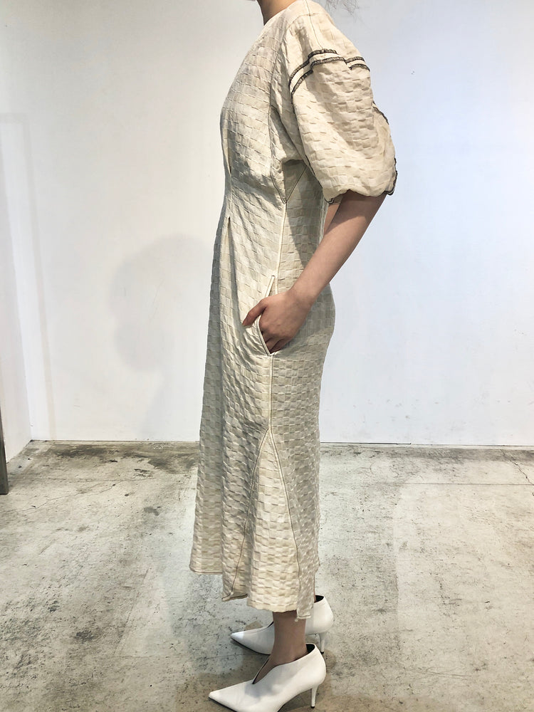 安心発送】 AKIKOAOKI Heads tail dress-02【22SS】 ロングワンピース