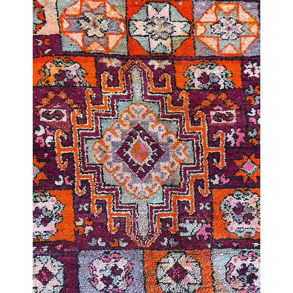 シリアルシール付 ヴィンテージモロッコラグ☆vintage morocco rug