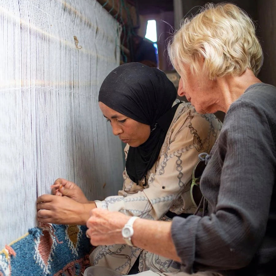 Kantara Tours: Weaving with Kantara artisans