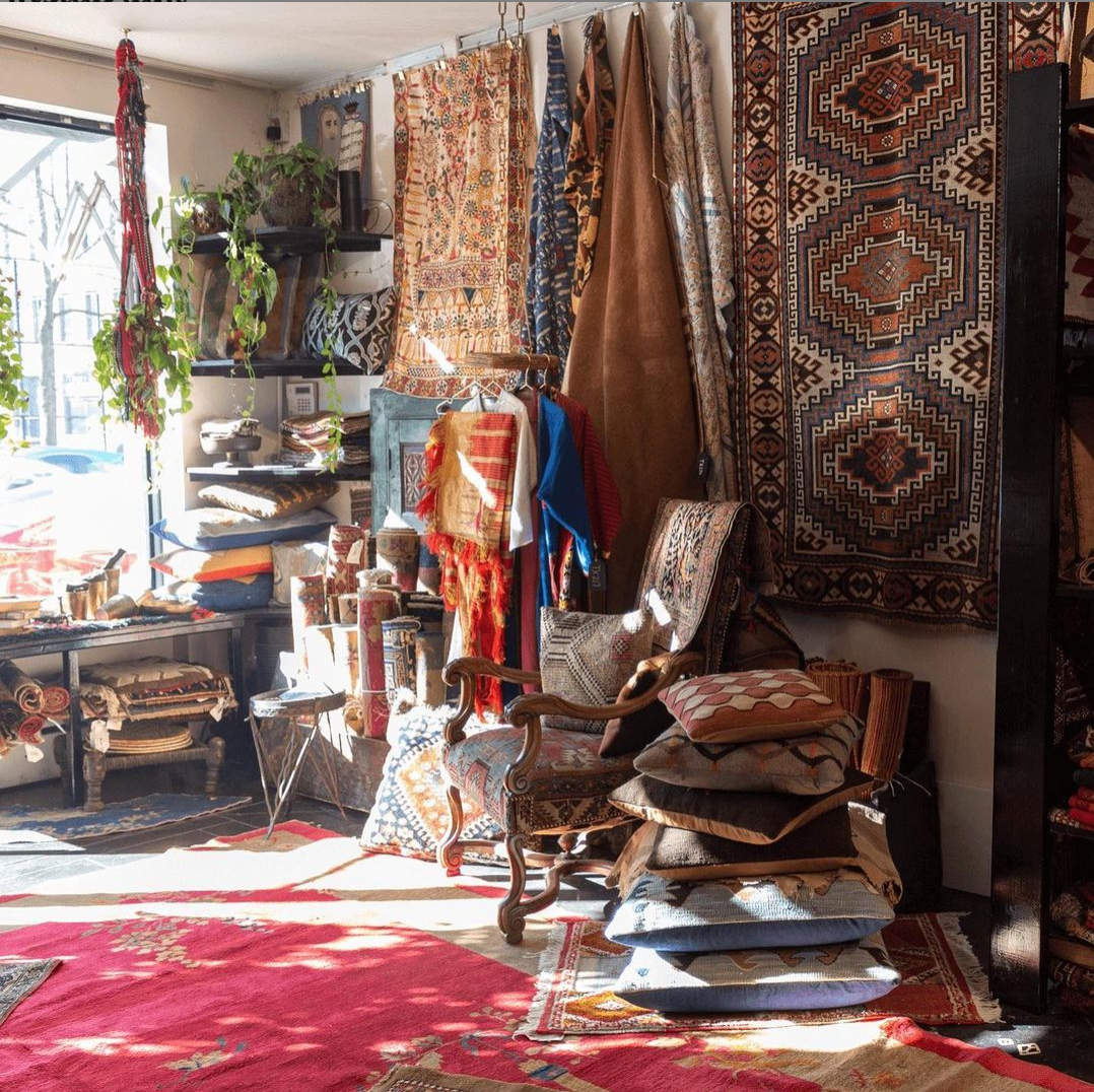 Collection of rare vintage and antique rugs 