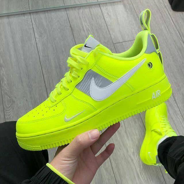 nike air force utility neon