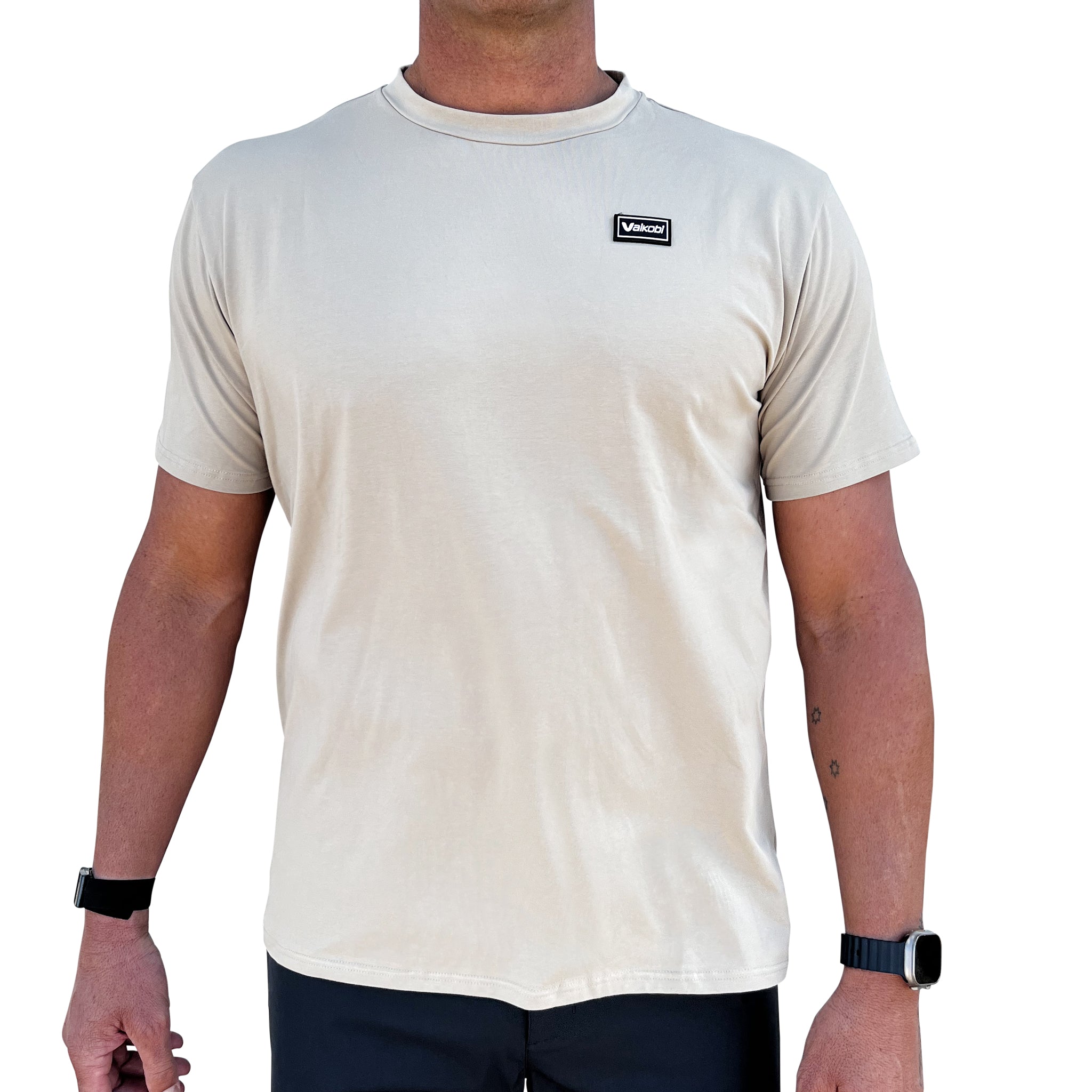 Image of Long Reef Logo Tee - Sand