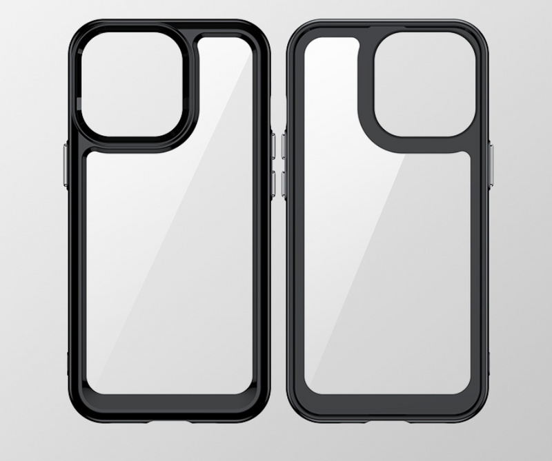 Transparent Soft Ultra Slim Anti-Scratch Bumper Protective Cover for iPhone Series