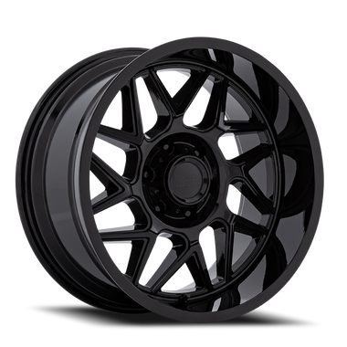 Moto Metal Turbine MO812 BX 20x9 +1 5x139.7mm 78.1mm Gloss Black